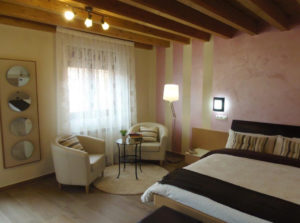 Dormitorio en la Casa Rural en Palencia