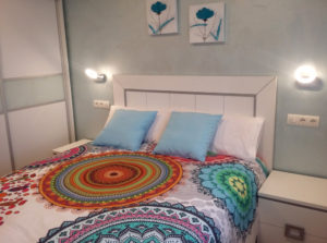 Dormitorio en la Casa Rural en Palencia